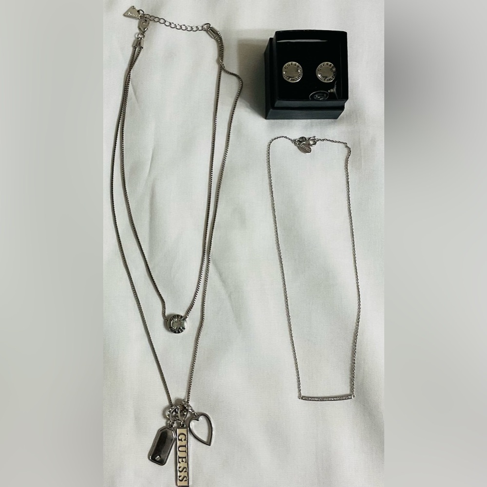 SALE•Guess Silver Jewelry Set:NEW SALE!